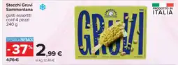 Carrefour Stecchi Gruvi Sammontana offerta