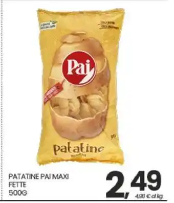 Eurospar PATATINE PAI MAXI FETTE offerta