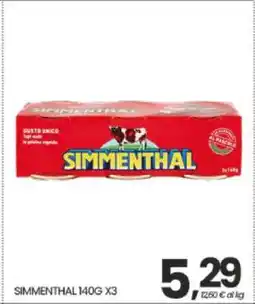 Eurospar SIMMENTHAL 140G X3 offerta