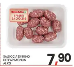 Eurospar Salsiccia di Suino Despar Mignon offerta