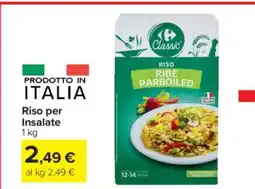 Carrefour RISÒ PER INSALATE offerta