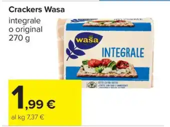 Carrefour Crackers Wasa offerta