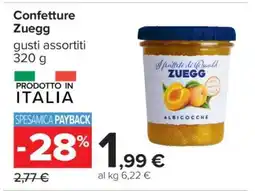 Carrefour Confetture Zuegg offerta