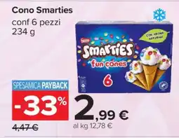 Carrefour CONO SMARTIES offerta