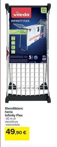 Carrefour Stendibiancheria Infinity Flex offerta