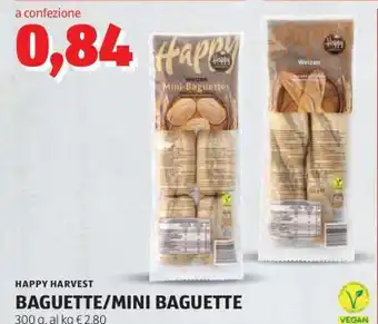 ALDI HAPPY HARVEST BAGUETTE/MINI BAGUETTE offerta