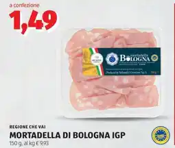 ALDI MORTADELLA DI BOLOGNA IGP offerta