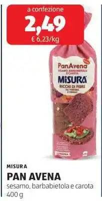 ALDI MISURA PAN AVENA offerta