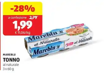 ALDI MAREBLU Tonno offerta