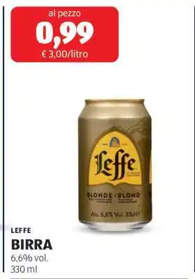 ALDI LEFFE offerta