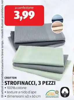 ALDI STROFINACCI, 3 PEZZI offerta