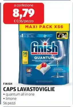 ALDI FINISH CAPS LAVASTOVIGLIE offerta