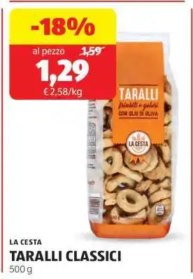 ALDI LA CESTA offerta