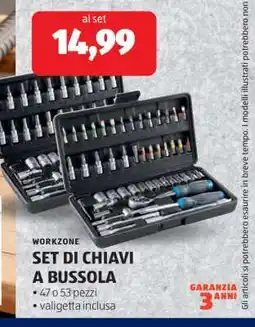 ALDI SET DI CHIAVI A BUSSOLA offerta