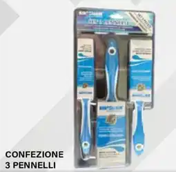 Il Gigante Confezione 3 pennelli offerta