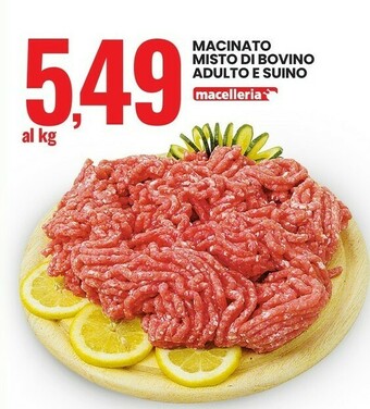 Eurospin Macinato misto di bovino adulto e suino offerta