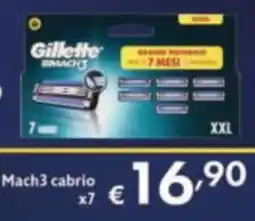 Maxi Supermercati Gillette Mach3 cabrio offerta