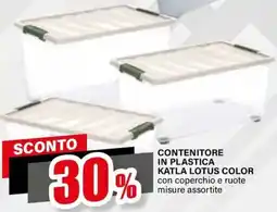 Il Gigante Contenitore in plastica katla lotus color offerta