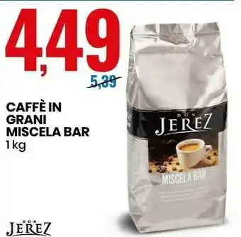 Eurospin Caffè in grani miscela bar offerta