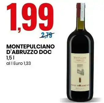 Eurospin Montepulciano d'abruzzo doc offerta