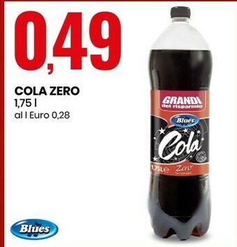 Eurospin Blues cola zero offerta