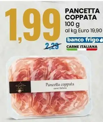 Eurospin Le nostre stelle pancetta coppata offerta