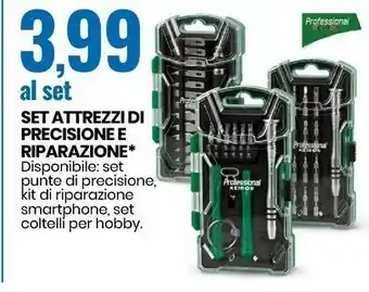 Eurospin Set attrezzi di precisione offerta