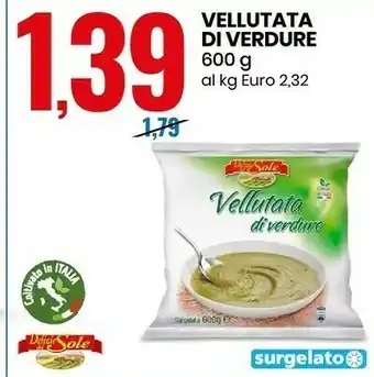 Eurospin Vellutata di verdure 600 g(ml) offerta