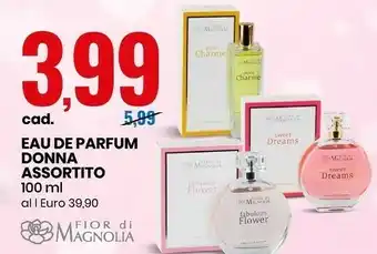 Eurospin Eau de parfum donna offerta