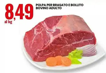 Eurospin Polpa per brasato e bollito bovino adulto offerta