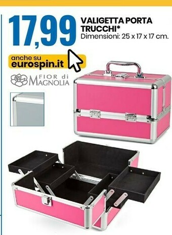 Eurospin Valigetta porta trucchi offerta