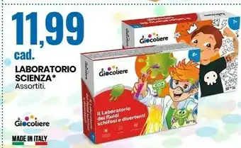 Eurospin Il giocoliere laboratorio scienza offerta