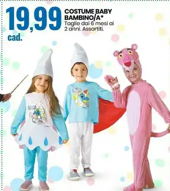 Eurospin Costume baby bambino offerta