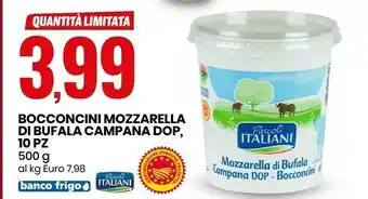 Eurospin Mozzarella di bufala campana dop offerta