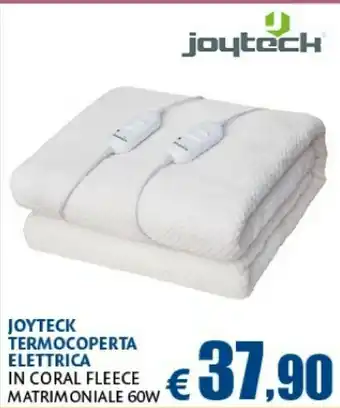 Casa & Co Joyteck termocoperta elettrica in coral fleece matrimoniale offerta