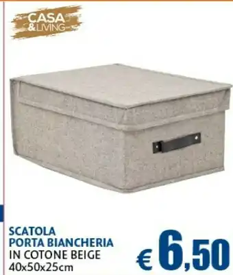 Casa & Co Casa &living scatola porta biancheria offerta
