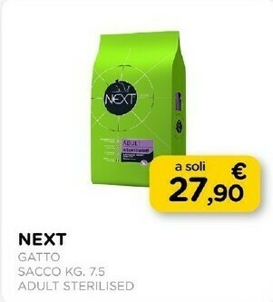 Next gatto sacco