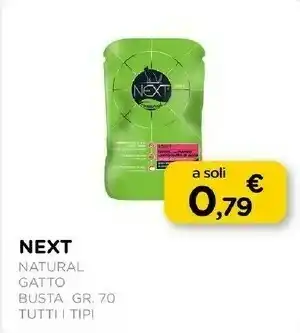 Arcaplanet Next natural gatto busta offerta