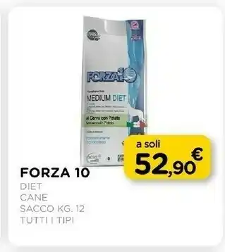 Arcaplanet Forza 10 diet cane sacco kg 12 offerta