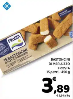 Conad Superstore Bastoncini di merluzzo frosta offerta