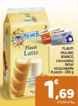 Conad Superstore Flauti mulino bianco offerta