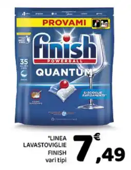 Conad Superstore Linea lavastoviglie finish offerta