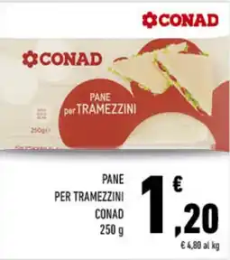 Conad Superstore Pane per tramezzini conad offerta