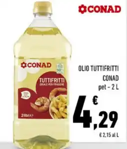 Conad Superstore Olio tuttifritti conad offerta