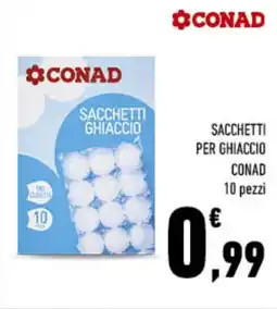 Conad Superstore Sacchetti per ghiaccio conad offerta