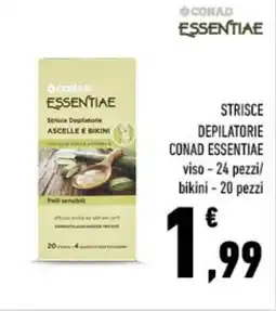 Conad Superstore Strisce depilatorie conad essentiae offerta