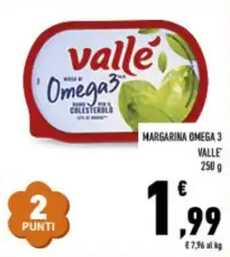 Conad Superstore Margarina omega 3 valle offerta