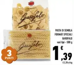 Conad Superstore Pasta di semola formati speciali garofalo offerta