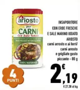 Conad Superstore Insaporitore con erbe fresche e sale marino iodato ariosto offerta