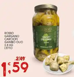 SpesAmica Rosso gargano carciofi gambo olio offerta